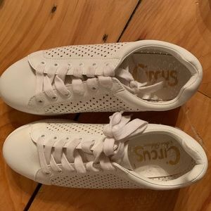 Circus by Sam Edelman Perforated White Sneakers